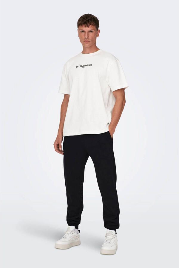 Only & Sons Cargobroek met elastische boorden model 'CANS'