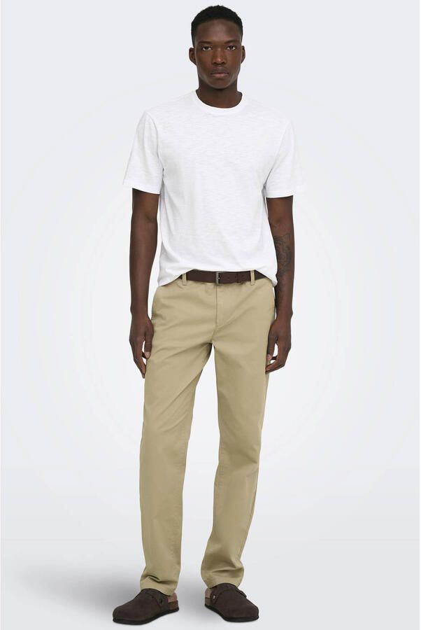 ONLY & SONS regular fit chino beige - Foto 2