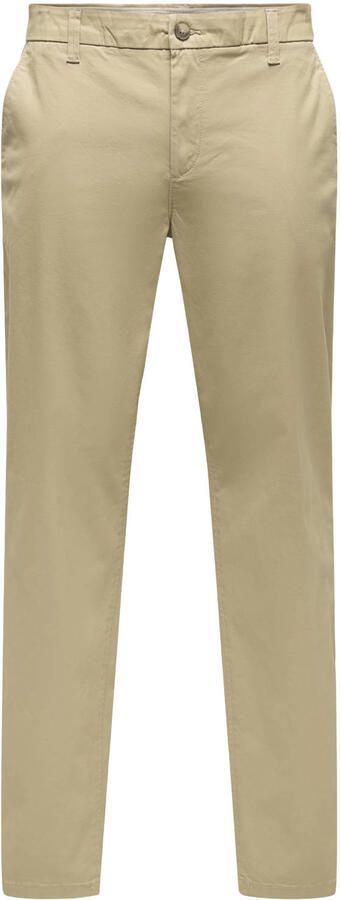ONLY & SONS regular fit chino beige - Foto 3