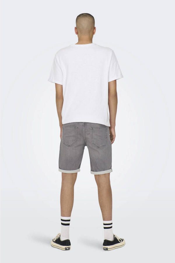 ONLY & SONS Jeansshort ONSPLY LIGHT BLUE 5189 SHORTS DNM NOOS - Foto 4