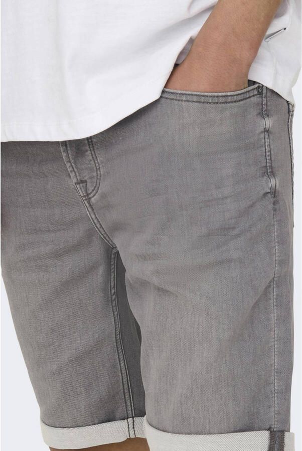 Only & Sons Korte Broek Only & Sons ONSPLY JOG MG 8583 PIM DNM - Foto 3