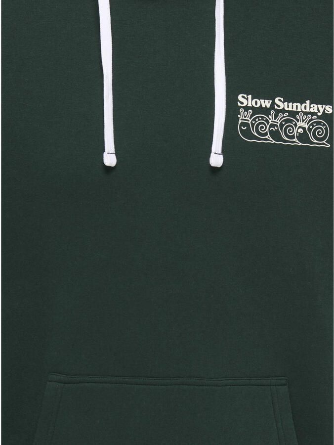 ONLY & SONS regular fit hoodie met backprint pine grove - Foto 2