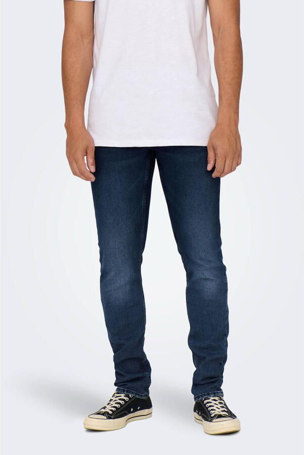 ONLY & SONS regular fit jeans ONSWEFT dark blue denim - Foto 2