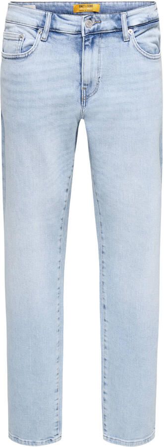ONLY & SONS regular fit jeans ONSWEFT light blue denim - Foto 2