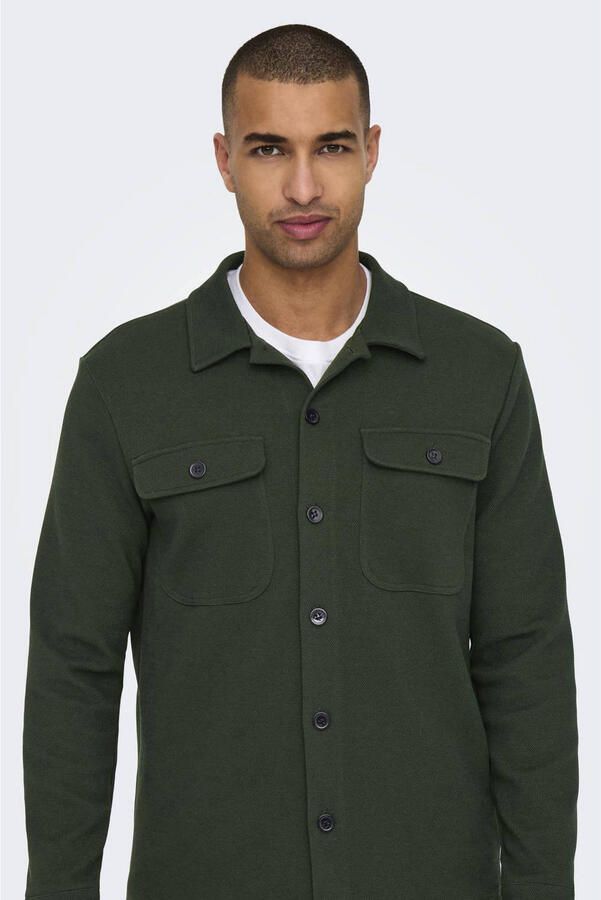 ONLY & SONS Overhemd met lange mouwen ONSNEWKODYL OVERSHIRT SWEAT NOOS - Foto 2