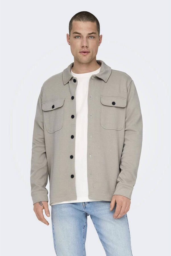 ONLY & SONS Overhemd met lange mouwen ONSNEWKODYL OVERSHIRT SWEAT NOOS - Foto 2