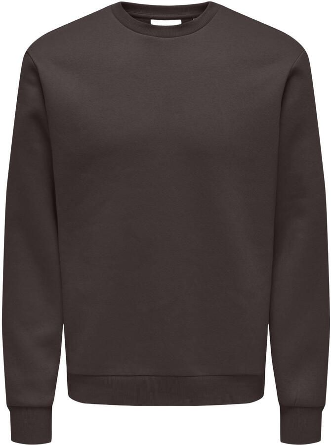 Only & Sons Regular fit sweatshirt van katoenmix model 'CERES'