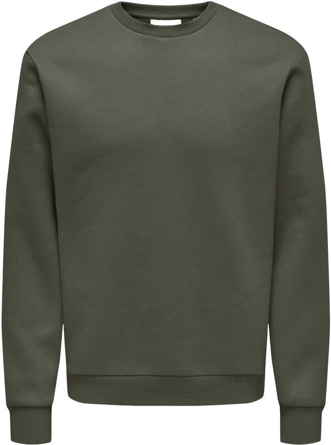Only & Sons Regular fit sweatshirt van katoenmix model 'CERES' - Foto 2