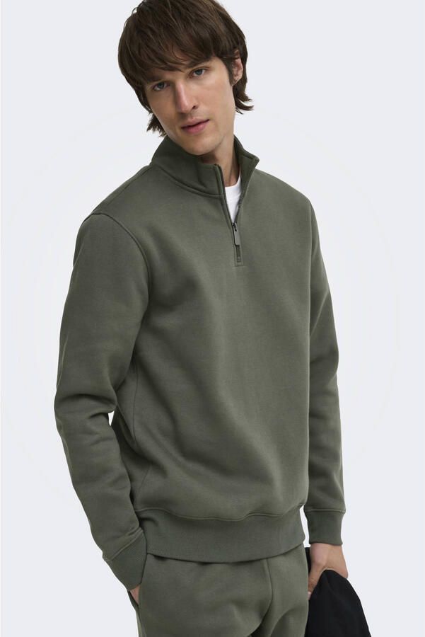 Only & Sons Ceres Life Half Zip Sweater Heren - Foto 3