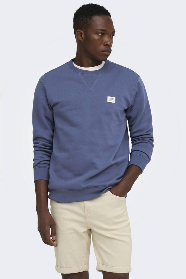 ONLY & SONS regular fit sweater indigo