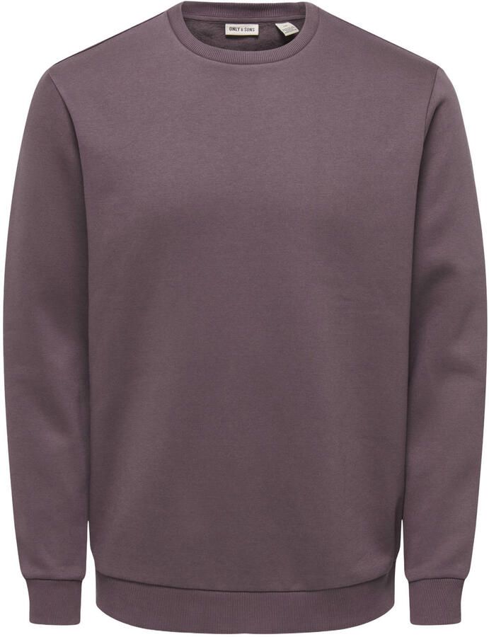 Only & Sons Regular fit sweatshirt van katoenmix model 'CERES'