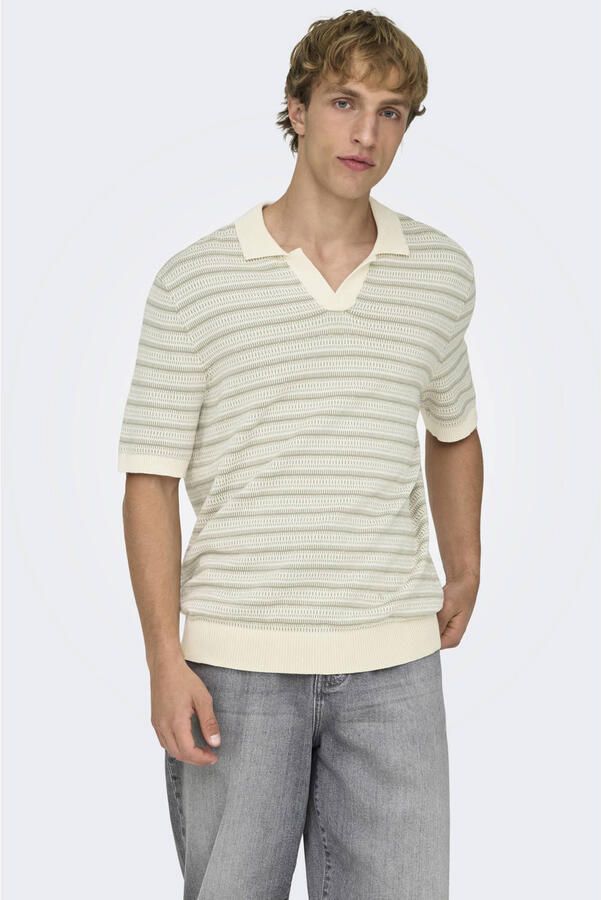Only & Sons regular fit poloshirt van puur biologisch katoen model 'TILO'