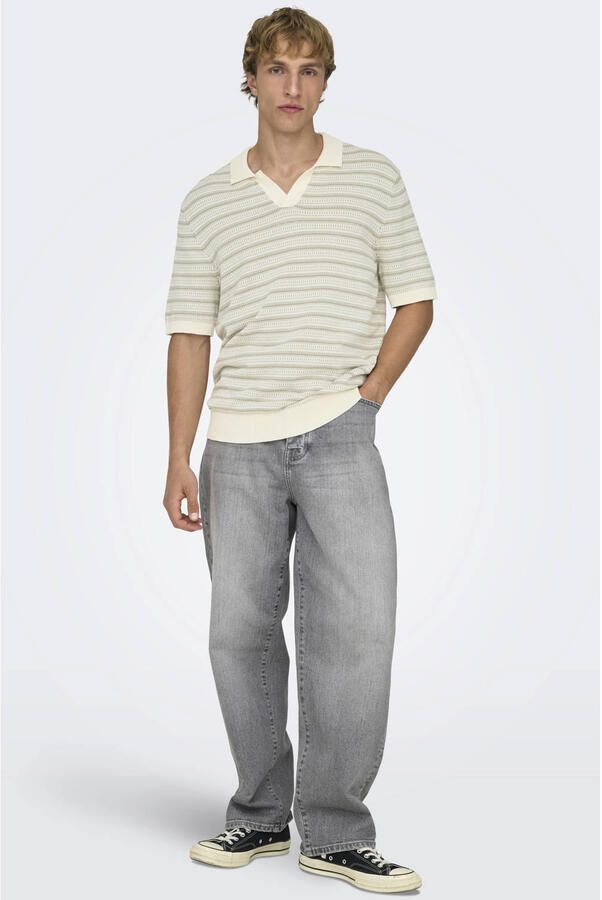 Only & Sons regular fit poloshirt van puur biologisch katoen model 'TILO' - Foto 3