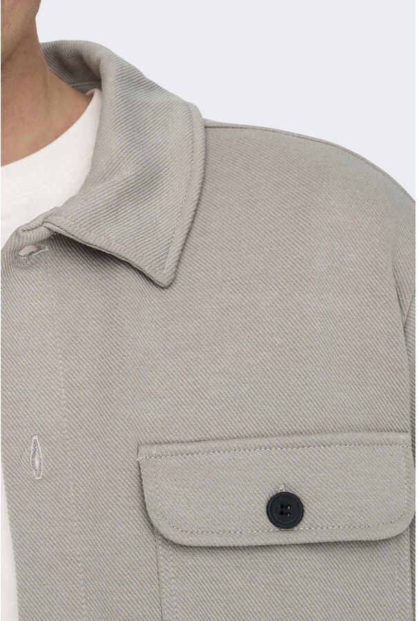 ONLY & SONS Overhemd met lange mouwen ONSNEWKODYL OVERSHIRT SWEAT NOOS - Foto 2