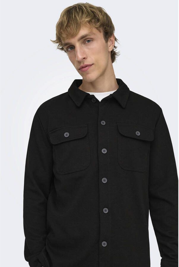 ONLY & SONS Overhemd met lange mouwen ONSNEWKODYL OVERSHIRT SWEAT NOOS - Foto 2