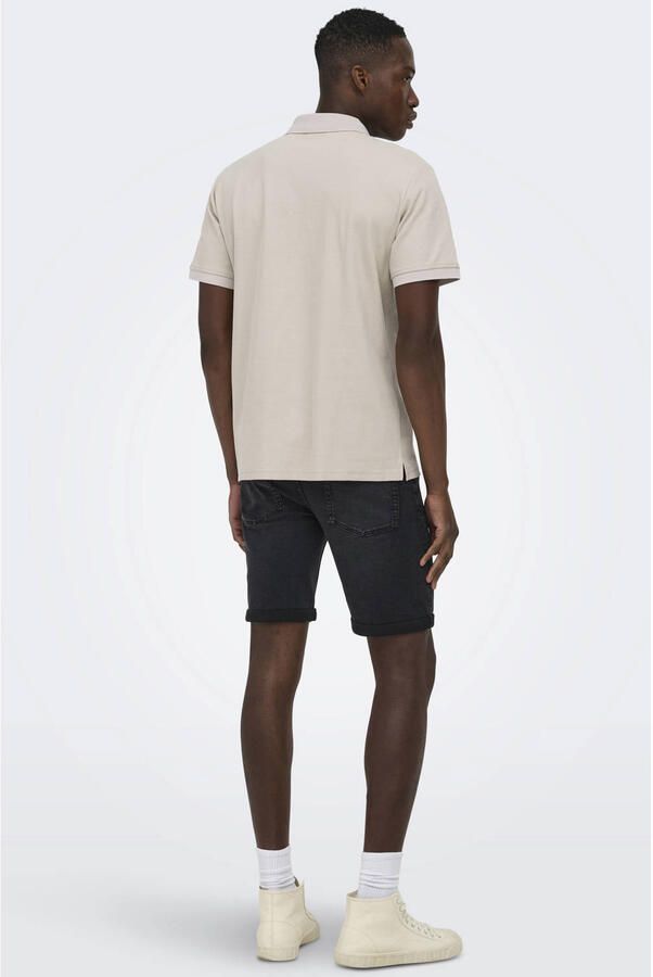 ONLY & SONS regular polo beige - Foto 2