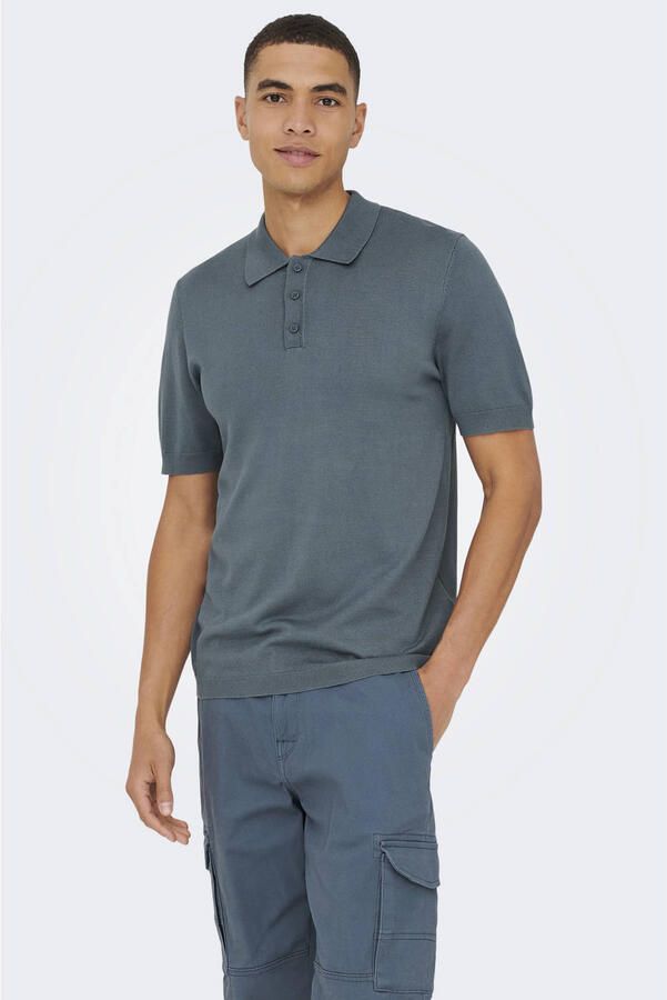 ONLY & SONS Poloshirt ONSWYLER LIFE REG 14 SS POLO KNIT NOOS - Foto 2