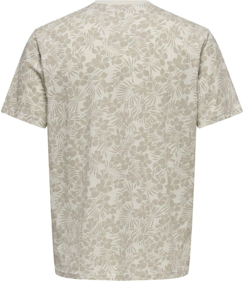 Only & Sons regular fit T-shirt van puur katoen model 'PERRY' - Foto 2
