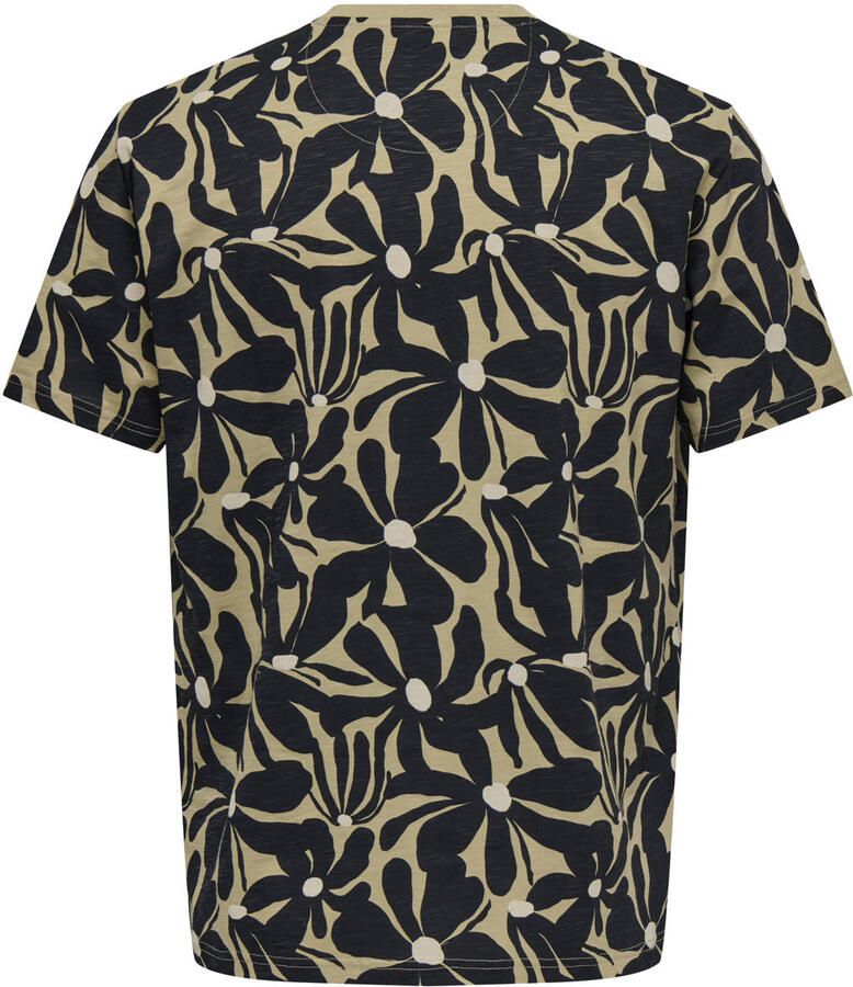 Only & Sons regular fit T-shirt van puur katoen model 'PERRY' - Foto 2