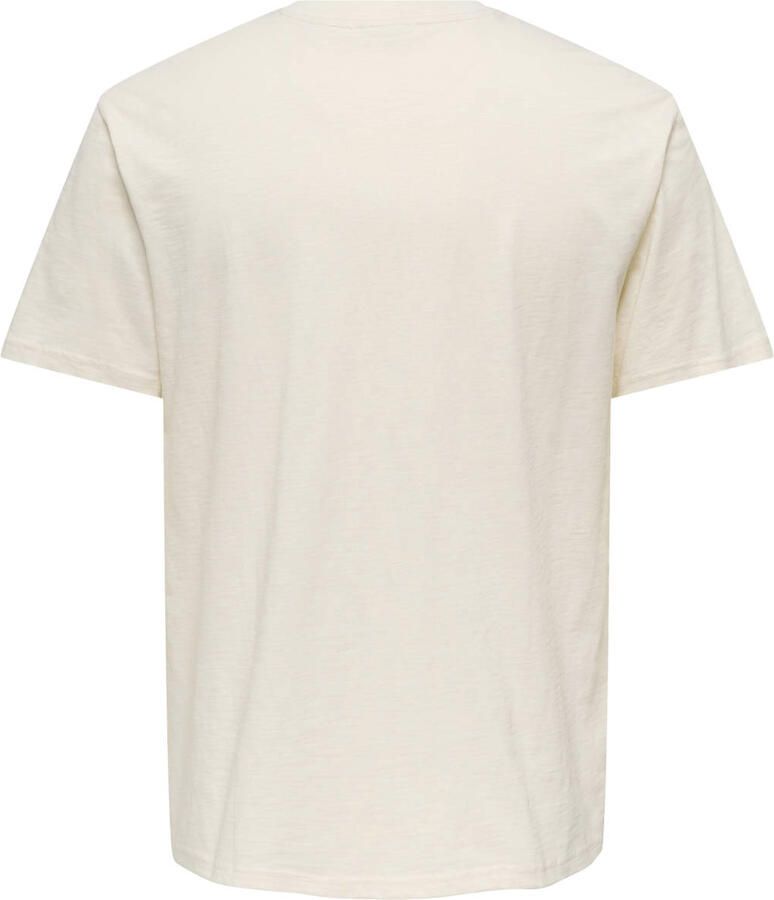 ONLY & SONS regular T-shirt ecru - Foto 2
