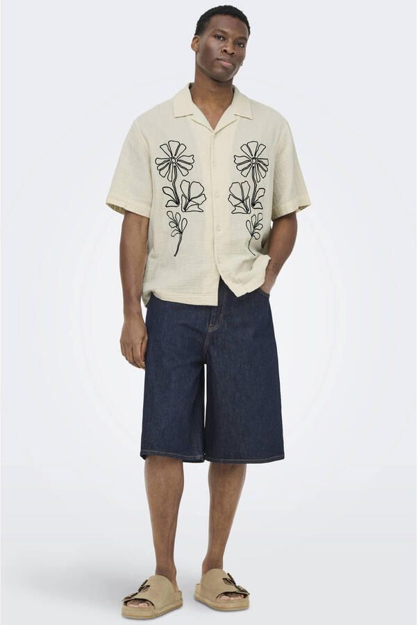 Only & Sons relaxed fit vrijetijdsoverhemd van puur katoen model 'JACKSON' - Foto 2