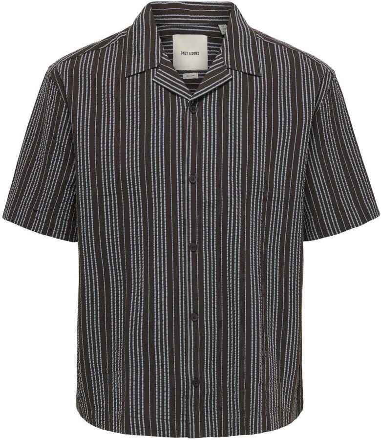 Only & Sons relaxed fit vrijetijdsoverhemd van puur katoen model 'CRUZ'
