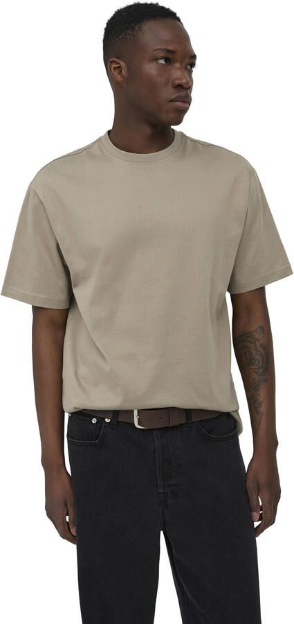 ONLY & SONS relaxed T-shirt beige