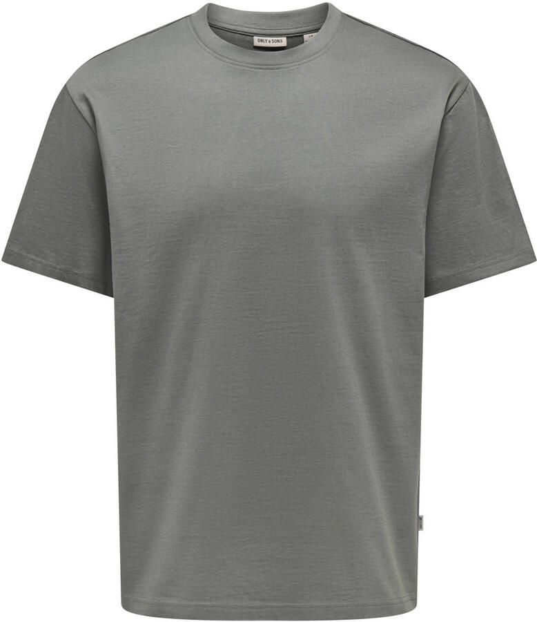 Only & Sons relaxed fit T-shirt van puur katoen model 'FRED LIFE' - Foto 2