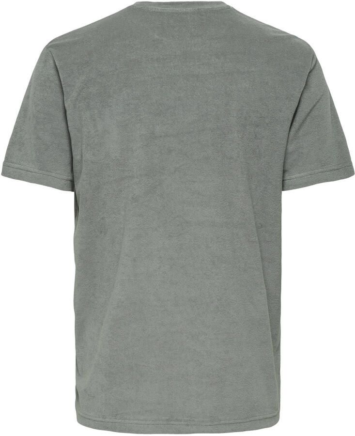 ONLY & SONS relaxed T-shirt grijsgroen - Foto 2