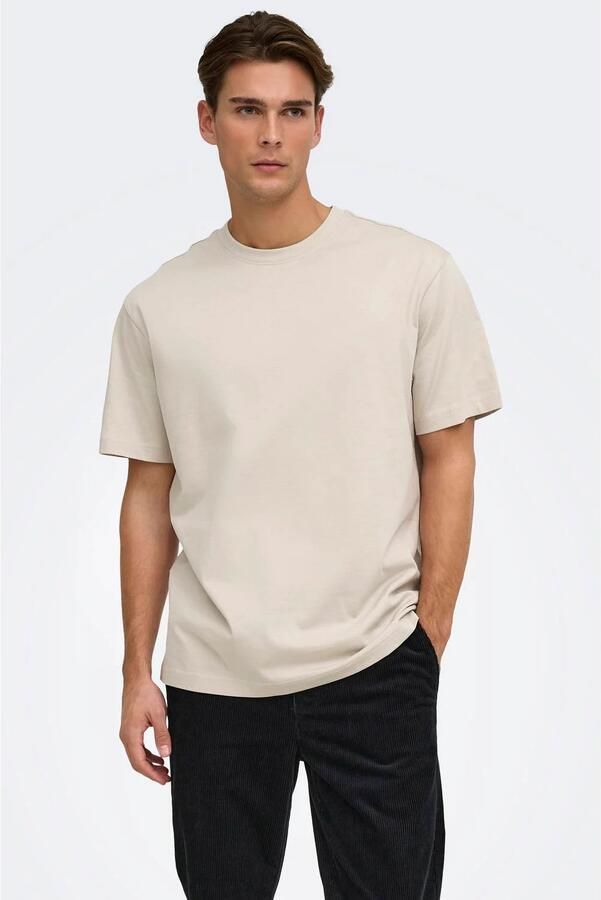 ONLY & SONS Shirt met ronde hals ONSFRED RLX SS TEE - Foto 3