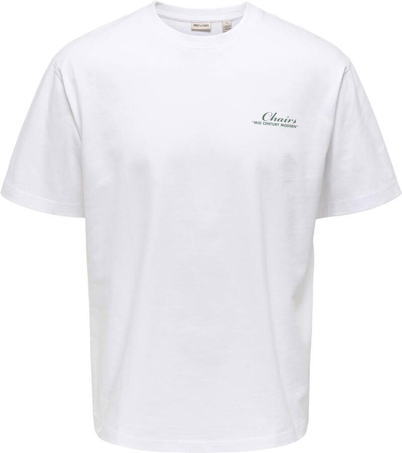 Only & Sons Fred Life Relaxed Print Shirt Heren