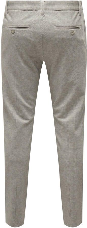 Only & Sons Slim tapered stoffen broek met steekzakken model 'MARK' - Foto 2