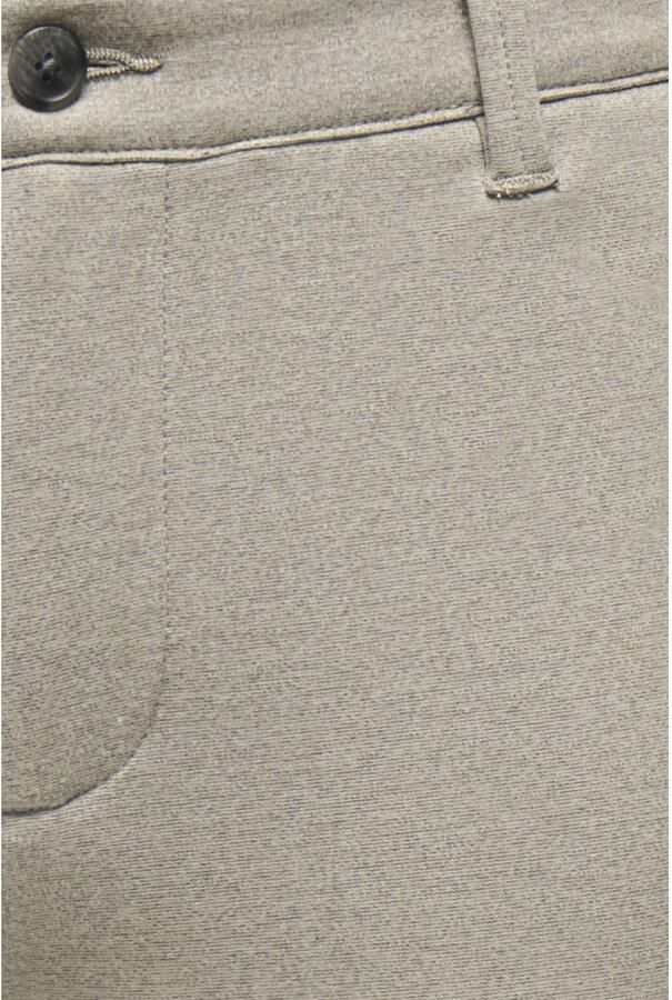 Only & Sons Slim fit stoffen broek in gemêleerde look model 'MARK' - Foto 2