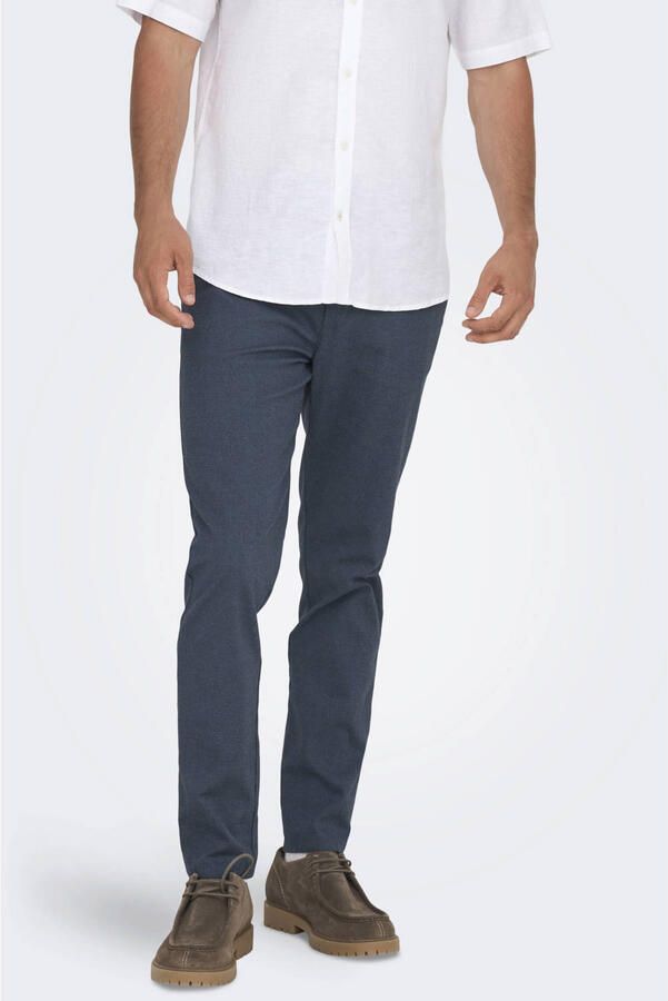 ONLY & SONS Pantalon ONSMARK PETE SLIM DOBBY 0058 PANT NOOS