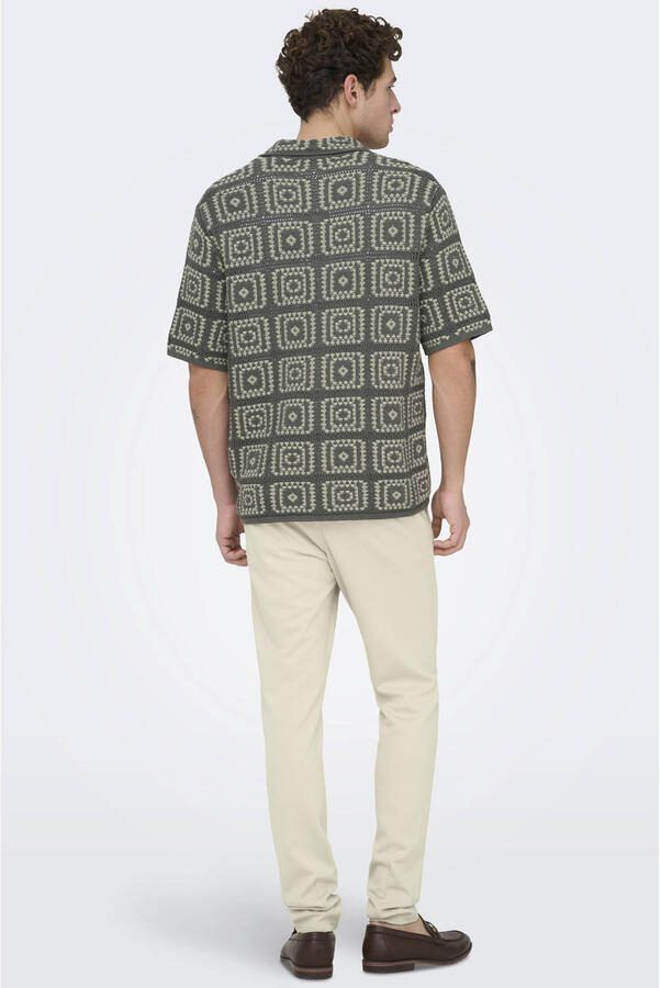 Only & Sons Stoffen broek met Franse steekzakken model 'MARK' - Foto 2