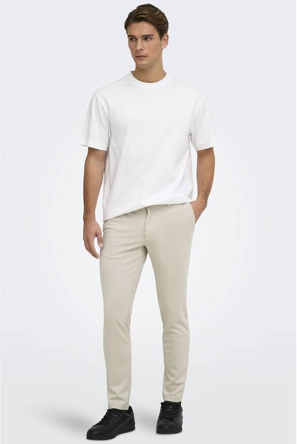 Only & Sons Stoffen broek met Franse steekzakken model 'MARK' - Foto 3