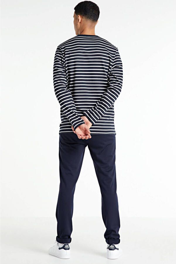 Only & Sons Marineblauwe Stretch Chinos Donkerblauw Blue Heren