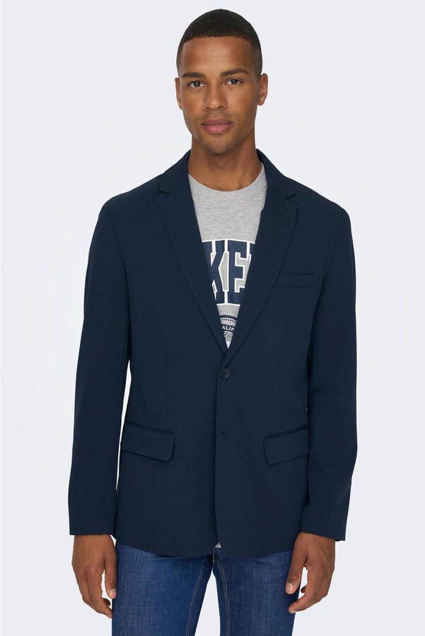 Only & Sons Stijlvolle Jas voor Mannen Blue Heren - Foto 3