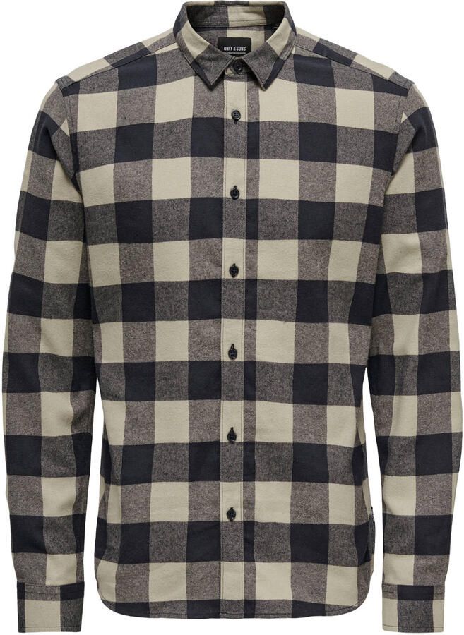 Only & Sons Overhemd Lange Mouw Only & Sons ONSGUDMUND LIFE LS CHECKED SHIRT - Foto 2