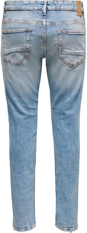 Only & Sons Slim fit jeans met steekzakken model 'LOOM' - Foto 2