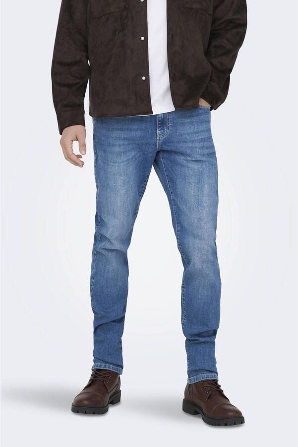 Only & Sons Slim fit jeans in 5-pocketmodel model 'LOOM' - Foto 2