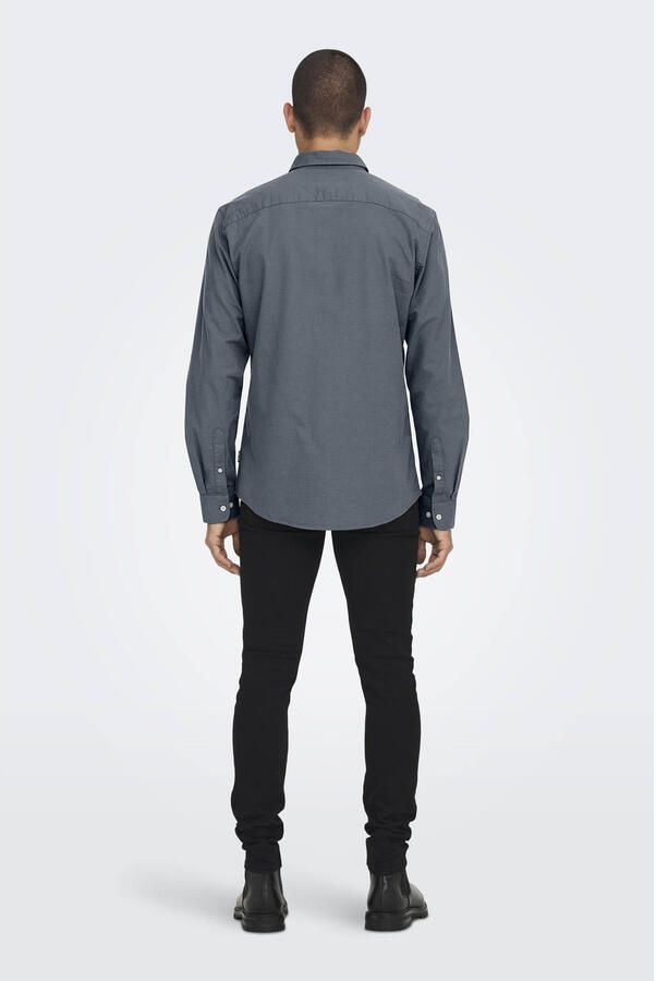 ONLY & SONS Overhemd met lange mouwen ONSALVARO SLIM LS OXFORD SHIRT NOOS - Foto 2