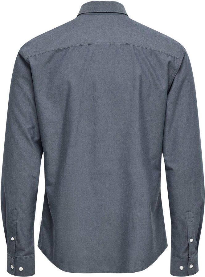 ONLY & SONS Overhemd met lange mouwen ONSALVARO SLIM LS OXFORD SHIRT NOOS
