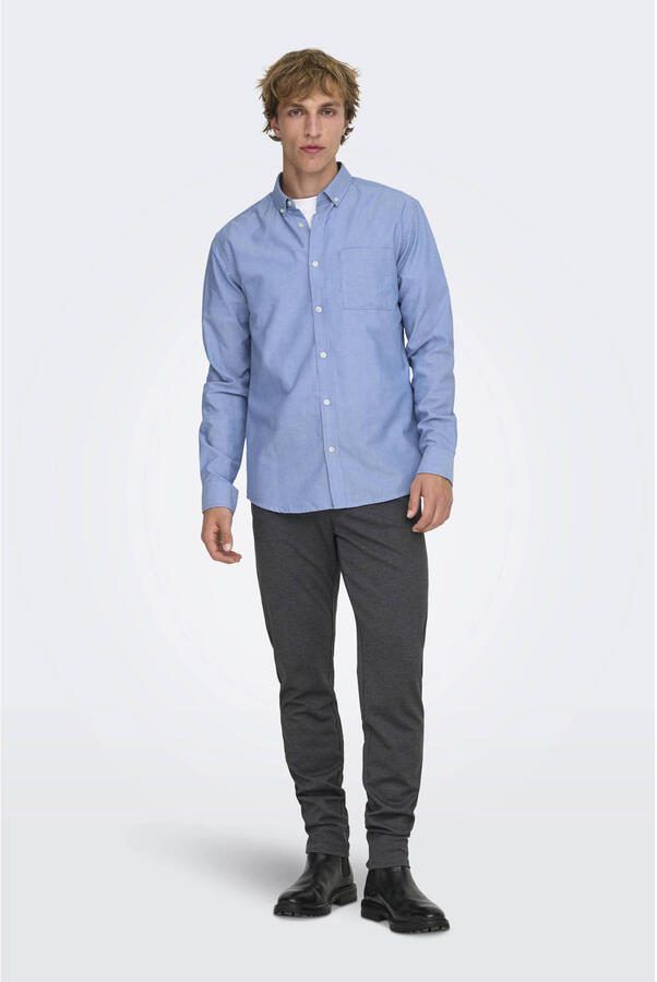 ONLY & SONS Overhemd met lange mouwen ONSALVARO SLIM LS OXFORD SHIRT NOOS - Foto 2