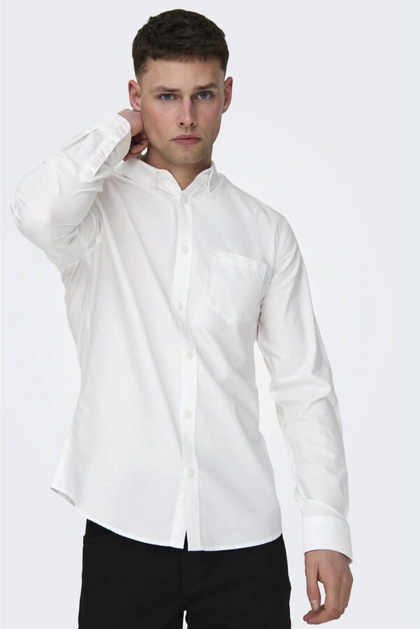 ONLY & SONS Overhemd met lange mouwen ONSALVARO SLIM LS OXFORD SHIRT NOOS - Foto 2