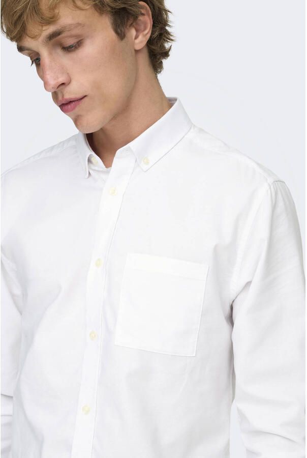 ONLY & SONS Overhemd met lange mouwen ONSALVARO SLIM LS OXFORD SHIRT NOOS - Foto 2