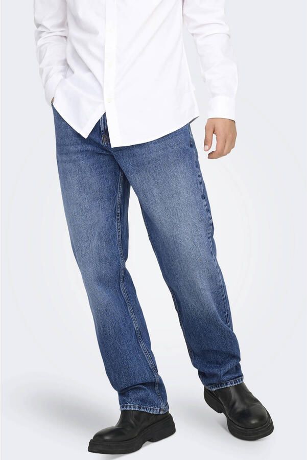 Only & Sons Straight Jeans Only & Sons Onsedge Straight Mb 4939 Azg Dnm Noos 22024939