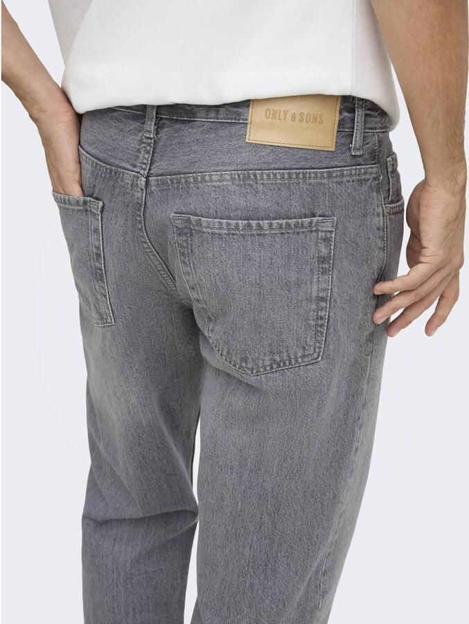 ONLY & SONS Regular fit jeans ONSEDGE STRAIGHT BROMO 0017 DOT DNM NOOS - Foto 2