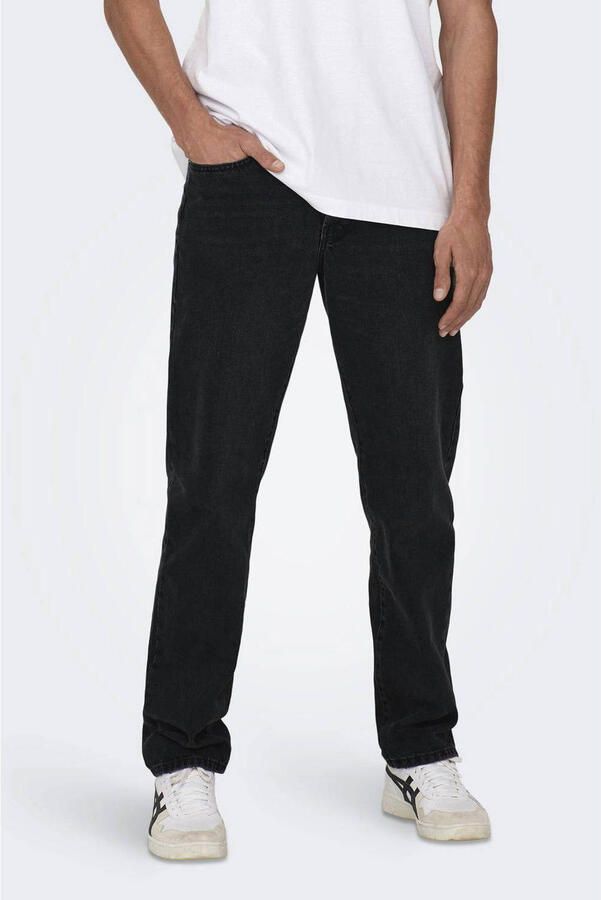 ONLY & SONS Regular fit jeans ONSEDGE STRAIGHT BROMO 0017 DOT DNM NOOS - Foto 3