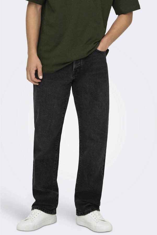ONLY & SONS Regular fit jeans ONSEDGE STRAIGHT BROMO 0017 DOT DNM NOOS - Foto 2